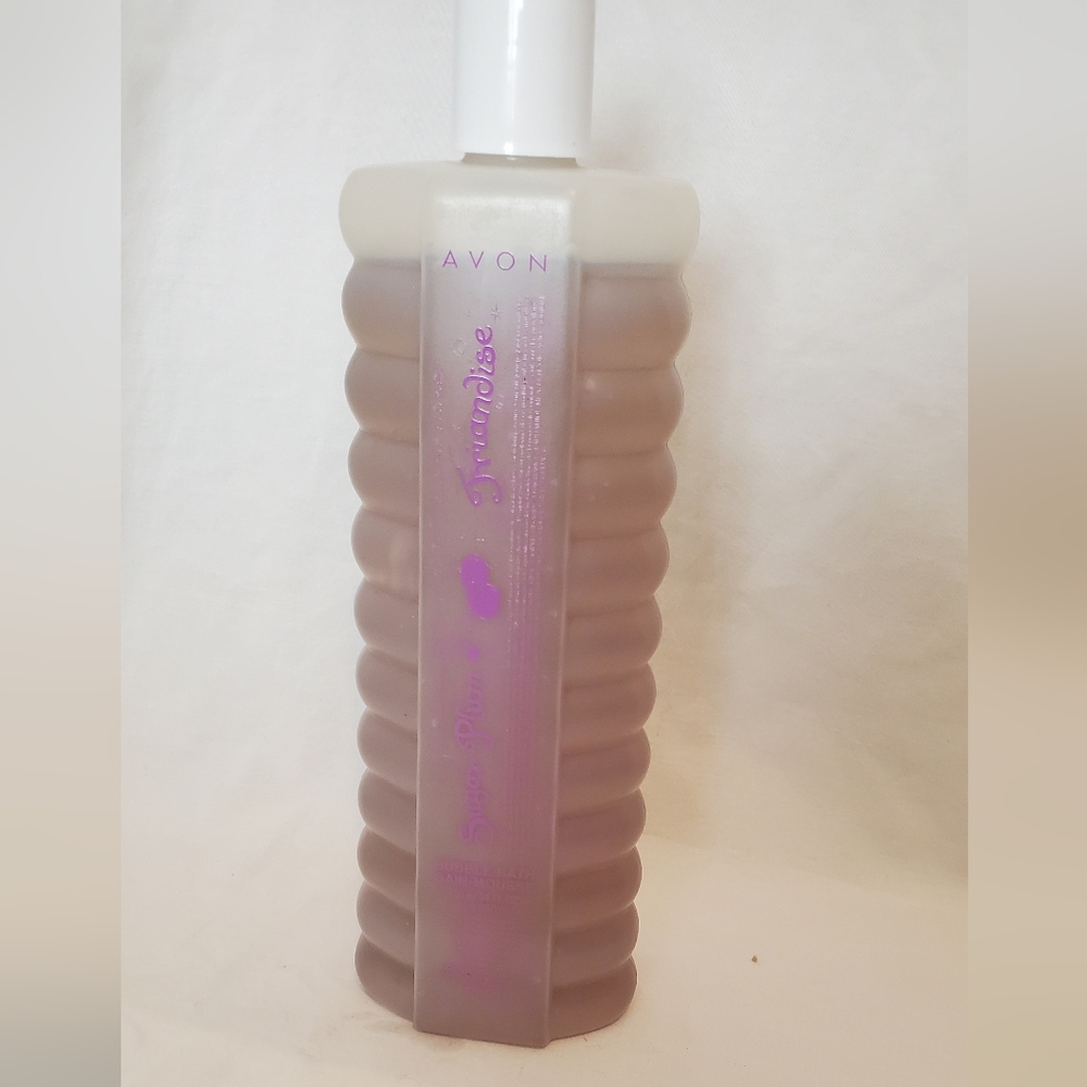 Avon Sugar Plum Retired Scent Lavender Bubble Bath Bain Mousse 24 Oz NOS Sealed
